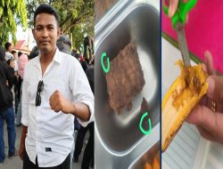 Aktivis Mengecam ! “Terdapat Ulat Dalam MBG”