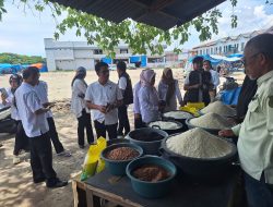 Gelar sidak Di Pasar Sentral dan Pasar Cekkeng Tipidter Polres Bulukumba “Pantau Harga Beras”