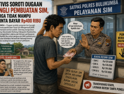 Aktivis Soroti Dugaan Pungli Pembuatan SIM, Warga Tidak Mampu Diminta Bayar Rp400 Ribu