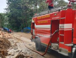 Jalan Pembangunan Koperasi Merah Putih di Desa Sangkala Disorot, Dandim 1411/Bulukumba Instruksikan Pembersihan Bersama Damkar