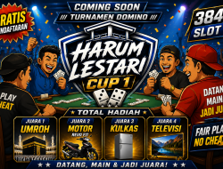 Gebrakan Harum Lestari Cup 1! Turnamen Domino Gratis Berhadiah Umroh Siap Digelar