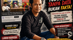 Suandi Bali Tantang GANN Bulukumba Buktikan Klaim Kajang sebagai Pengedar Narkoba Terbesar